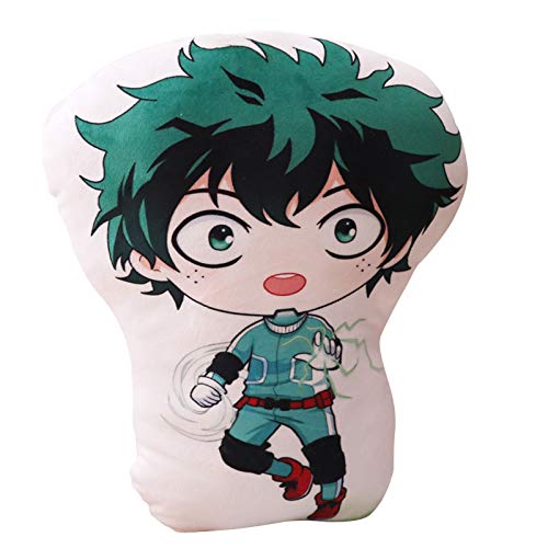 Jilijia My-Hero-Academia-Plüschkissen, Izuku Midoriya, Bakugou Katsuki, Todoroki Shoto, Anime, Geschenk mit Karikatur-Bild für Anime-Fans von Jilijia