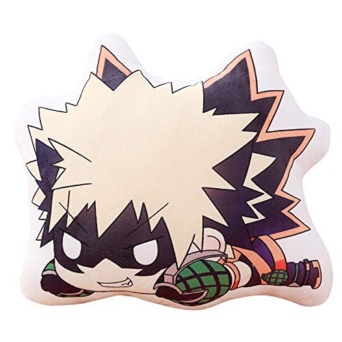 My Hero Academia Plüschkissen Midoriya Izuku / Todoroki-Shoto / Bakugou Katsuki / Midoriya Izuku Weiches Kissen für Bettwäsche und Sofa(MHA Pillow) von Jilijia