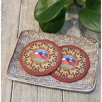 Berg Mandala Magnet | Fort Colorado Kühlschrankmagnet Kunstdruck von JillAnneDesigns