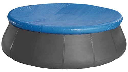 Avenli Jilong Pool-Abdeckung rund Abdeckplane für Quick-Up Pool 360cm runde Pool Prompt Set Schwimmbecken Schwimmbad Cover (Für bis zu 366cm Pools) von Jilong