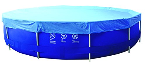 Avenli Pool-Abdeckung rund Abdeckplane für runde Jilong/Avenli Frame Pool Gr. Ø 360 cm Stahlrohr Schwimmbecken Stahlrahmen Rundpool Schwimmbad Cover von AVENLI