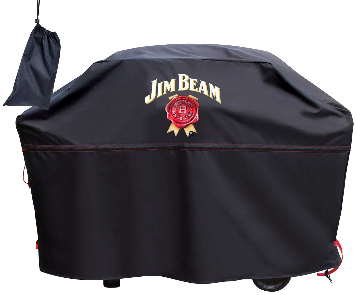 Jim Beam BBQ Grill-Schutzhülle Premium, BxLxH: 106x58x152 cm von Jim Beam BBQ