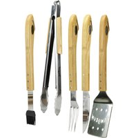 Jim Beam BBQ Grillbesteck-Set, (5 tlg.) von Jim Beam Bbq