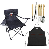 Jim Beam BBQ Grillbesteck-Set, (7 tlg.) von Jim Beam Bbq