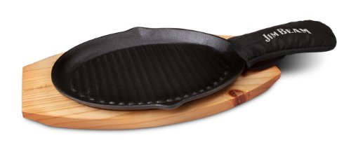 Jim Beam BBQ JB0159 Brat- & Universalpfannen1 - Pack schwarz von Jim Beam