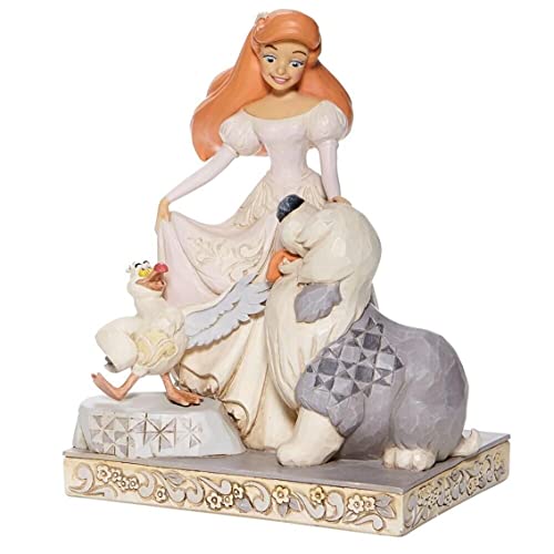 Jim Shore Disney Geist Sirene Ariel Weiß Wald Figurine von Enesco