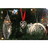 Herz Und Pfote Weihnachtsschmuck von JimClift