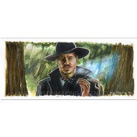 Grabstein - I'm Your Huckleberry Poster Print Von Jim Ferguson Grabstein - I'm Your Huckleberry Poster Print Von Jim Ferguson von JimMakingaScene