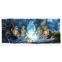 "Teenage Mutant Ninja Turtles - "Ich Liebe Euch Alle, Meine Söhne" Druck Von Jim Ferguson." von JimMakingaScene