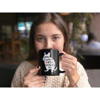 Degus | Black Mug 11Oz Cute Funny Saying Gift For Degu Owners & Lovers Adorable Octodon Degus Slogan Standing Rodent Cup von Jimbeels