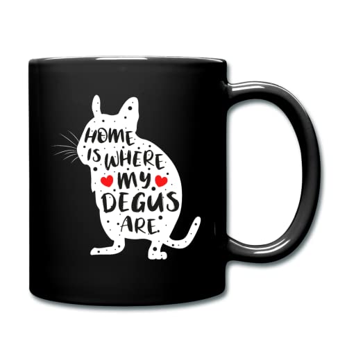 Home Is Where My Degus Are Tasse | Octodon Degu Kaffeetasse | Degu Geschenk von Jimbeels