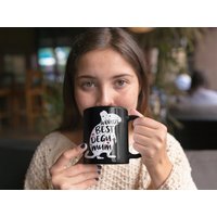 World's Best Degu Mum | Funny Saying Black Mug 11Oz Adorable Octodon Gift For Holder & Ownders Of Degus von Jimbeels