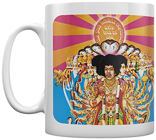 Jimi Hendrix MG25433 Axis Bold As Love Tasse aus Keramik, 315 ml von Pyramid