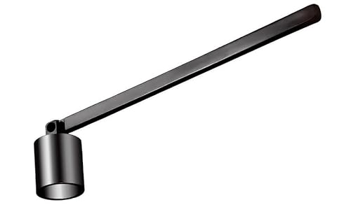 Jimkply 1 Stück Edelstahl Kerzenlöscher mit Langem Griff, Dochtlöscher zur Rauchfreien Kerzenabdeckung, Kerzenwerkzeug für die Meisten Kerzen, Schwarz Jimkply 1 Stück Edelstahl Kerzenlöscher mit Langem Griff, Dochtlöscher zur Rauchfreien Kerzenabdeckung, Kerzenwerkzeug für die Meisten Kerzen, Schwarz von Jimklpy