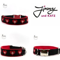 Appenzeller Mountain Dog Schweizer Berner Sennenhund Hundehalsband Bestickt von JimmyundKatz