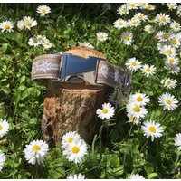 Hundehalsband Alpenstyle Alpenlook Alpen Creme von JimmyundKatz