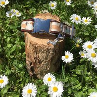 Hundehalsband Dackel Creme von JimmyundKatz