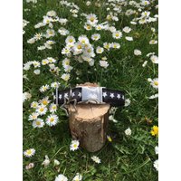 Hundehalsband "sterne Schwarz" von JimmyundKatz