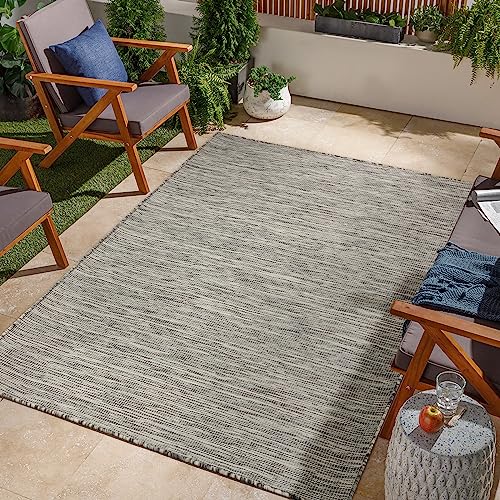 Jimri In- & Outdoor Teppich - Wetterfester Teppich für Balkon, Terrasse, Garten, Wohnzimmer, Küche - Strapazierfähiger Bodenteppich, Widersteht UV-Strahlen & Wasser - Größe 80 x 150 cm, Silber Jimri In- & Outdoor Teppich - Wetterfester Teppich für Balkon, Terrasse, Garten, Wohnzimmer, Küche - Strapazierfähiger Bodenteppich, Widersteht UV-Strahlen & Wasser - Größe 80 x 150 cm, Silber von Jimri