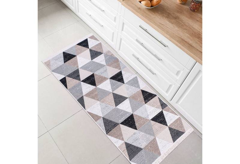 Jimri Teppich Kelim Teppich Wohnzimmer Schlafzimmer Küche, Badezimmer Läufer Flur, Läufer, Wendeteppich von Jimri