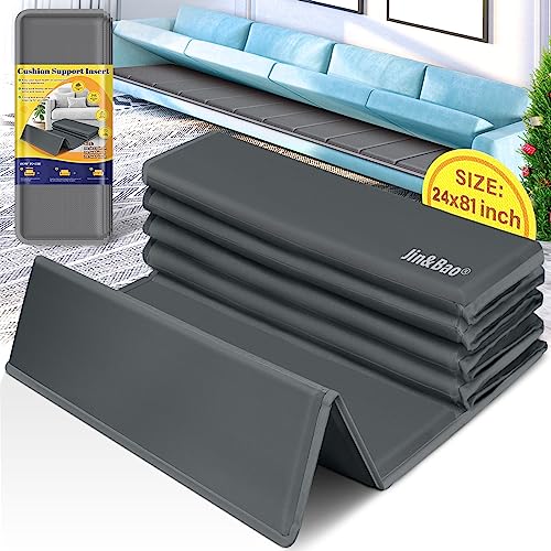 Jin&Bao Couchkissen-Stütze – robustes Massivholz, extra breit, 61 cm Breite, ausgezogene Länge 200 cm für 4-Sitzer-Sofas und mehr von Jin&Bao