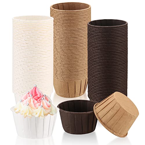 150 Stk Papier Muffinförmchen, Muffin Cupcake Formen, Backförmchen Muffinformen, Papierförmchen Fällen Liners Wrapper Papier für Dessert Hochzeit Halloween Geburtstag Party von JinZeYou