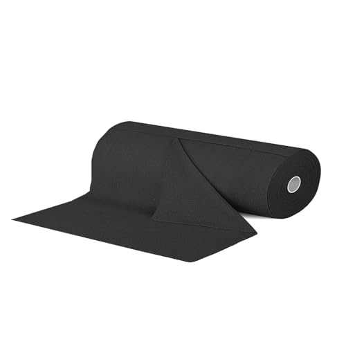 Jinavoty Mikrofaser Reinigungstuch Rolle Abreißtücher Waschbar Wiederverwendbar Mikrofaser Handtücher Rolle Weich Saugfähig Küche Lappen Reinigungstücher für Küche Haus Auto (Schwarz, 20 Sheets) von Jinavoty