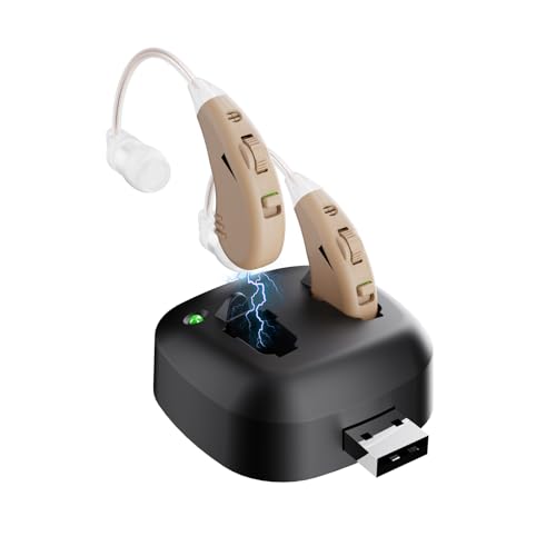 Wiederaufladbarer Sound-Verstärker JINGHAO, Klang-Verstärker für hinter Ohr – Ear Enhancer, Hochwertige Surround-Noise-Unterstützung USB Ladestation Wiederaufladbarer Sound-Verstärker JINGHAO, Klang-Verstärker für hinter Ohr – Ear Enhancer, Hochwertige Surround-Noise-Unterstützung USB Ladestation von JingHao