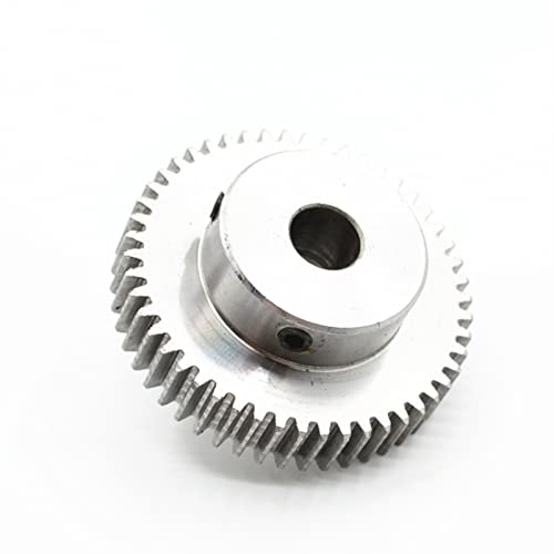 1 Stück 1 Modul Stirnrad 40–60 Zähne – Hochfestes 45-Stahl-Zahnstangengetriebe for landwirtschaftliche und mechanische Anwendungen(60T 15mm Bore) von JingJiangBo