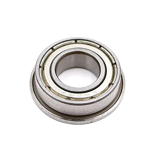 10 Stück Flanschkugellager F623zz F624zz F625zz F604zz F606zz F688zz for 3D-Drucker, Rasenmäher und Elektrowerkzeuge(F606ZZ) von JingJiangBo
