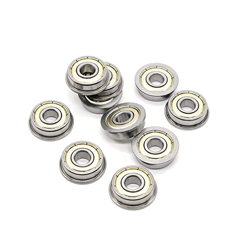 10 Stück S688ZZ Flanschkugellager – 8 x 16 x 5 mm – langlebige Stahllager for 3D-Drucker und Hochleistungsanwendungen von JingJiangBo