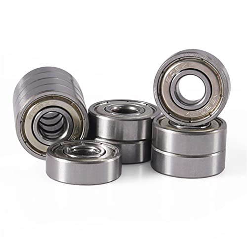 10-teiliges Flanschkugellager-Set – 608zz, 623zz, 624zz, 625zz, 635zz, 626zz, 688zz – for 3D-Drucker, Rasenmäher und Elektrowerkzeuge(626ZZ) von JingJiangBo
