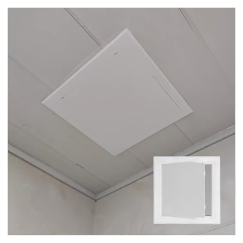 JingJiangBo 1 Stück langlebige Zugangsklappe aus ABS-Kunststoff – leichte Inspektionstür for Trockenbau – Zugangstür for Sanitär, Heizungs-, Lüftungs- und Klimatechnik, Renovierungen(30x30cm) von JingJiangBo