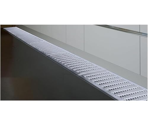 JingJiangBo Abflussgitterabdeckung aus Edelstahl 304 – rechteckiger Abflussschutz for den Außen- und Innenbereich for schnelle Entwässerung(58cmx35cmx2.5cm 8 Piece) von JingJiangBo