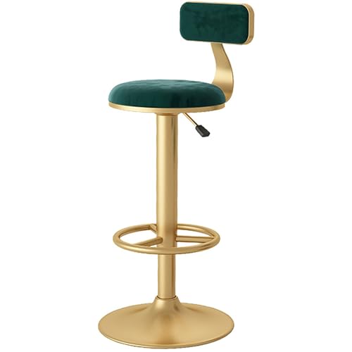JingNian Drehbare Barhocker Mit Fußstütze, Moderne Barstühle In Thekenhöhe, Hocker Mit Niedriger Rückenlehne Und Metallfuß for Küche, Hausbar, Café Oder Bistro JingNian Drehbare Barhocker Mit Fußstütze, Moderne Barstühle In Thekenhöhe, Hocker Mit Niedriger Rückenlehne Und Metallfuß for Küche, Hausbar, Café Oder Bistro von JingNian