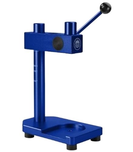 Manuelle Dosenverschlussmaschine für Einmachgläser Und PET-Flaschen, Durchmesser mit Stabiler Basis, Robuste Sealer Maschine für Haushalt Und Gewerbe(Blue) von JingNian