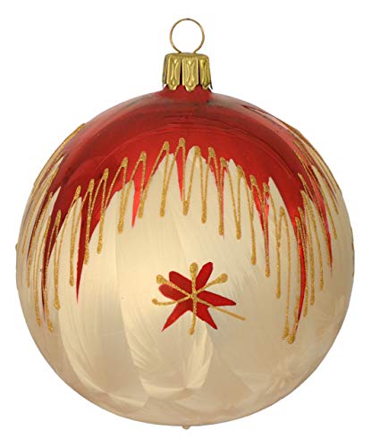 4er Set 8cm Kugel Tradition von Jingle Bells Lauscha