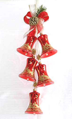 Jingle Bells Lauscha Adventsgehänge Weihnachtszeit 7cm Glocke von Jingle Bells Lauscha