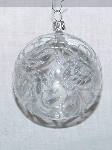 Jingle Bells Lauscha Christbaumkugel 8cm 4Stck. kristall elegance von Jingle Bells Lauscha