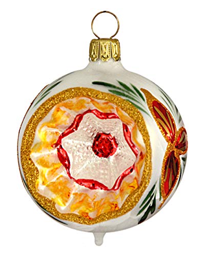 Christbaumkugel Christstern, Reflexkugel 6cm, 4Stck. per Box von Jingle Bells Lauscha von Jingle Bells Lauscha