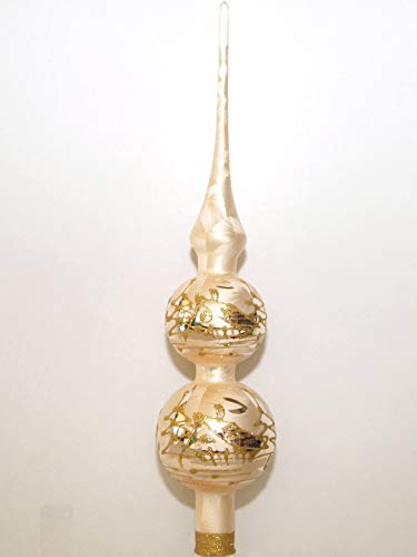 Christbaumspitze Golden Dreams von Jingle Bells Lauscha von Jingle Bells Lauscha