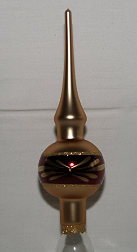 Jingle Bells Lauscha Christbaumspitze Minispitze Wanda Gold von Jingle Bells Lauscha