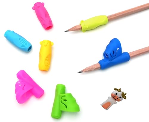 Jingleer 8 Schreibhilfe für Stift Kinder, Stifthalter Kinder Hilfe Silikon Schreibhilfe Stifthaltung Ergonomische Stifte Kinder für Linkshänder oder Rechtshänder Jingleer 8 Schreibhilfe für Stift Kinder, Stifthalter Kinder Hilfe Silikon Schreibhilfe Stifthaltung Ergonomische Stifte Kinder für Linkshänder oder Rechtshänder von Jingleer
