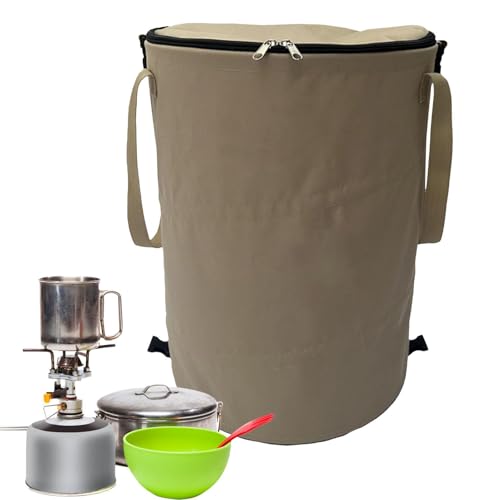 37 L Faltbarer Camping Mülleimer, Müllsackständer Für Wohnmobil, Wiederverwendbarer Outdoor-Müllbehälter, Wiederverwendbarer, Faltbarer Allzweckbehälter Für Rasen, Garten, Outdoor Und Camping 37 L Faltbarer Camping Mülleimer, Müllsackständer Für Wohnmobil, Wiederverwendbarer Outdoor-Müllbehälter, Wiederverwendbarer, Faltbarer Allzweckbehälter Für Rasen, Garten, Outdoor Und Camping von Jingmiger