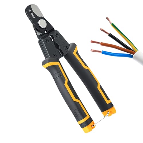 Abisolierer für Kabel – Werkzeug zum Schneiden von Kabeln | Multifunktionsmesser mit Sicherheitsschloss und ergonomischem Komfort zum Abisolieren und Schneiden von Kabeln Abisolierer für Kabel – Werkzeug zum Schneiden von Kabeln | Multifunktionsmesser mit Sicherheitsschloss und ergonomischem Komfort zum Abisolieren und Schneiden von Kabeln von Jingmiger