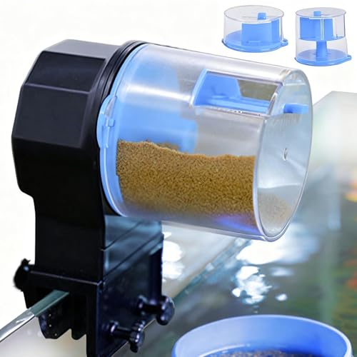 Automatische Fischfütterung Für Aquarium - Batteriebetriebener Futterspender Mit Timer - Automatische Futterautomaten,Für Aquarium Urlaub Zuhause Haustierhandlung Betta Schildkröte Automatische Fischfütterung Für Aquarium - Batteriebetriebener Futterspender Mit Timer - Automatische Futterautomaten,Für Aquarium Urlaub Zuhause Haustierhandlung Betta Schildkröte von Jingmiger