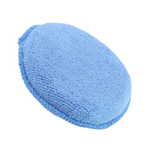 Autowaschschwamm – Auto-Poliermatte aus Mikrofaser | weicher , tragbar, 13 cm, für Korrektur von Autolackierung, Autowäsche, Camping, Auto, LKW, Motorrad, Keramikbeschichtung von Jingmiger