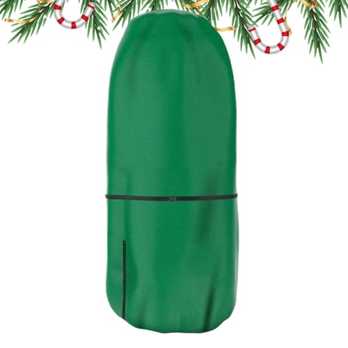 Baum-Aufbewahrungstasche, Weihnachtsbaum-Tasche | Weihnachtsbaum-Organizer, Baumtasche | Künstliche Baumabdeckung aus Oxford-Stoff mit Reißverschluss und Kordelzug, wasserdichte Weihnachtsbaumaufbewah von Jingmiger