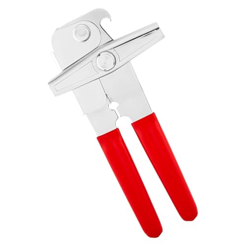 Dosenöffner, Dosenöffner, Dosenöffner für Einmachgläser, Metalldosenöffner mit Silikongriff, multifunktionales und robustes Drehbares Dosenöffnungswerkzeug von Jingmiger