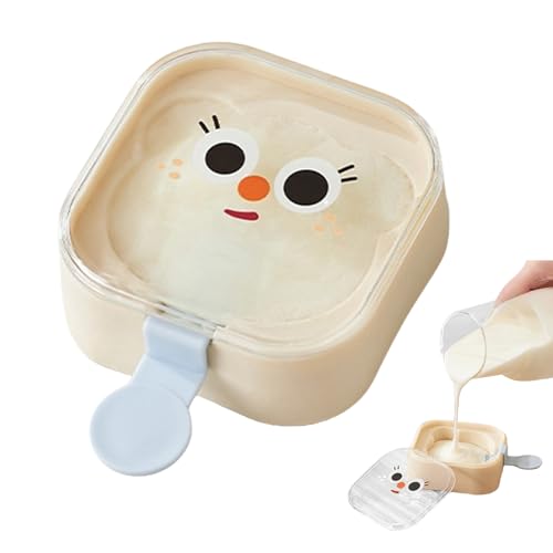 Eisformen für – Snack-Form mit Deckel – Wiederverwendbare Formen zum einfachen Herausnehmen für Desserts, Snacks, Obst, Haus, professionelle Küche von Jingmiger